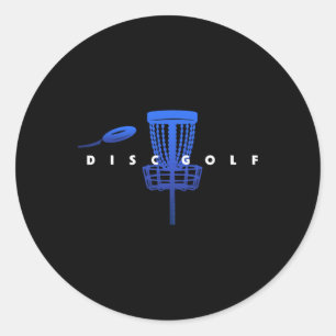 Adesivo Disco de Golfe Estilizado Legal Com Sket E Disco -