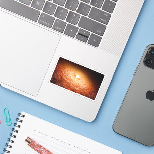 Adesivo Disco De Material Em Torno Da Estrela Fu Orionis.