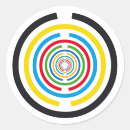 Adesivo Disco de vitalidade Lakhovsky, antena MWO Tesla, e