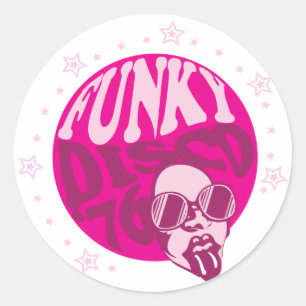 Adesivo Disco Funky