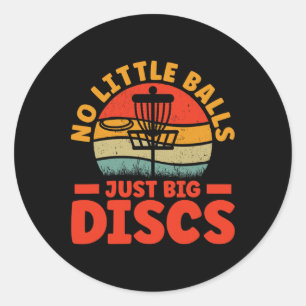 Adesivo Disco Não Pequeno Apenas Grandes Discos Retro Disc