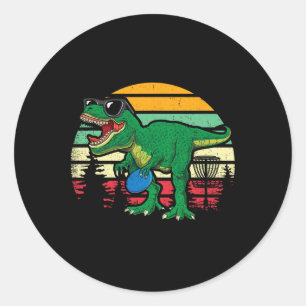 Adesivo Discos Voadores Dino Fofo T Rex Dinossauro Criança