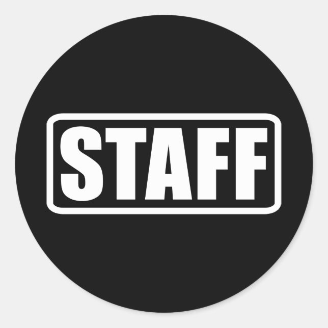 Adesivo Dispositivo de Tripulação de Segurança do Funciona (Frente)