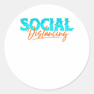 Adesivo Distância social