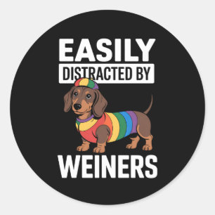 Adesivo Distribuído Facilmente Por Weiners LGBTQ Gay Arco-