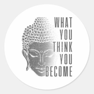 Adesivo Dito Espiritual de Buda Presente de Budismo Yoga _