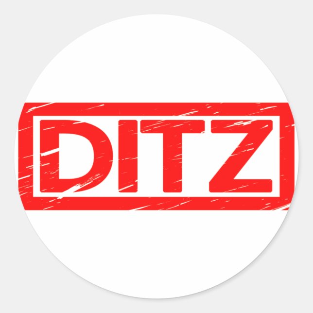 Adesivo Ditz Stamp (Frente)