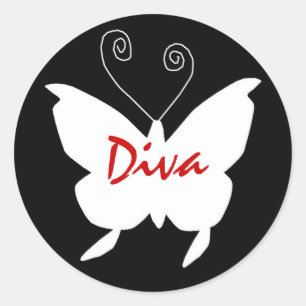 Adesivo Diva Butterfly I