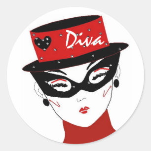 Adesivo "Diva I" Sticker
