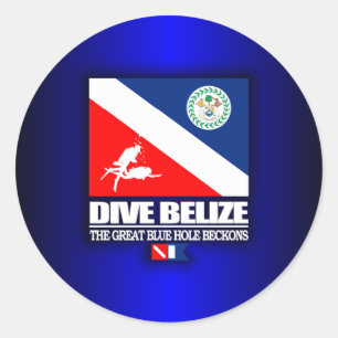 Adesivo Dive Belize
