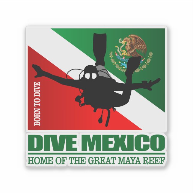 Adesivo Dive Mexico DF2 (Frente)