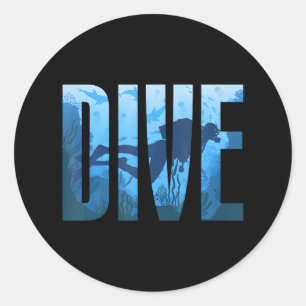 Adesivo Dive Scuba Diving