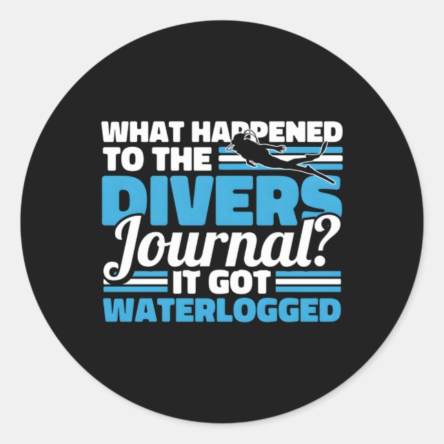 Adesivo Diver Dive Scuba Snorkeling Commercial Merging (Frente)