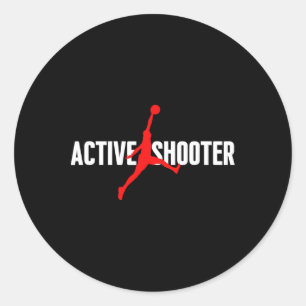 Adesivo Diversão Ativa do Shooter Bysketbyll lança Sarcasm