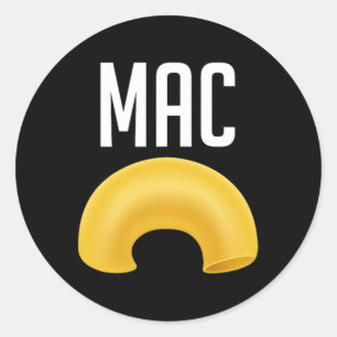 Adesivo Diversão de Macaroni e Figurino do Dia das Bruxas