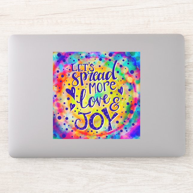 Adesivo Diversão e alegria espalham mais amor e alegria (Computador)