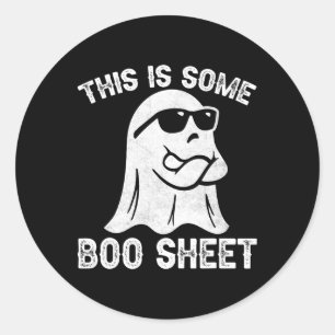 Adesivo Diversão Halloween Boo Ghost Costume Este É Um Boo