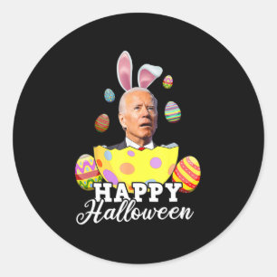 Adesivo Diversão Joe Biden Happy Halloween Fusera Páscoa C