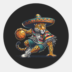 Adesivo Diversão Mexicana Cinco De Mayo Sombrero Jaguar By