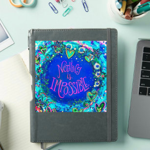 Adesivo Diversão Nada é Impossível Inspirivência Motivacio