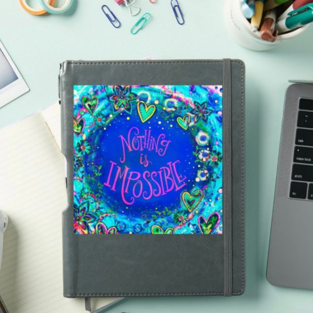 Adesivo Diversão Nada é Impossível Inspirivência Motivacio (Criador carregado)