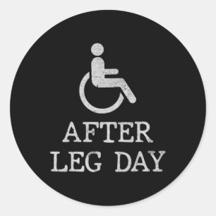 Adesivo Diversão para utilizadores de cadeiras de rodas De