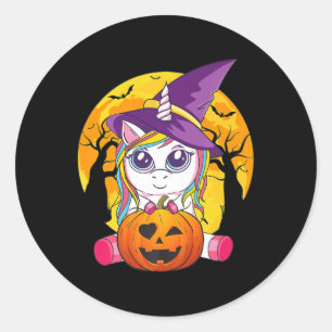 Adesivo Diversão Retro Halloween Oferece Bonita Testemunha