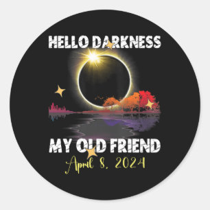 Adesivo Diversão Solare Eclipse 2024 Para 8 De Abril De 20