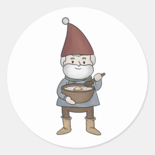 Adesivo Diversão sueca Tomte Gnome & Porridge