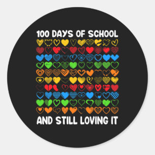Adesivo Divertido 100 Dias De Escola E Ainda Adorando Garo
