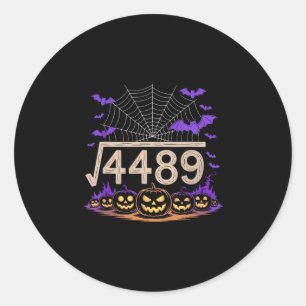Adesivo Divertido 67 Meme Professor de Matemática 6 7 Hall