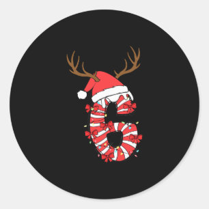 Adesivo Divertido 67 Natal 6 7 Seis Sete Meme 6 7 Combinan