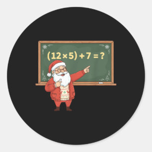 Adesivo Divertido 67 Seis Sete Professor de Matemática Nat