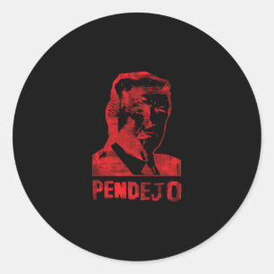 Adesivo Divertido Anti Trump Resistência Liberal Pendejo E