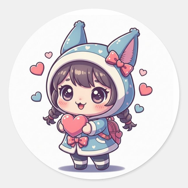 Adesivo Divertido e Infantil (Frente)