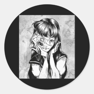 Adesivo Divertido Horror de Manga Anime Manga Olhos de Hal