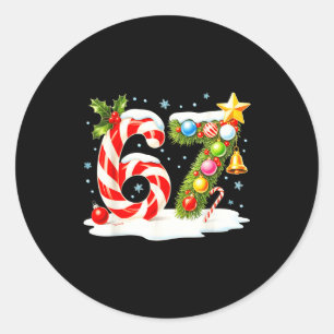 Adesivo Divertido Legal Travesso 6 7 Natal 67 Meme Xmas Me