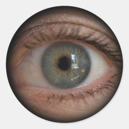 Adesivo Divertido Olho de Peep Hole