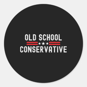 Adesivo Divertido Pró Conservador Orgulhoso Republicano Po