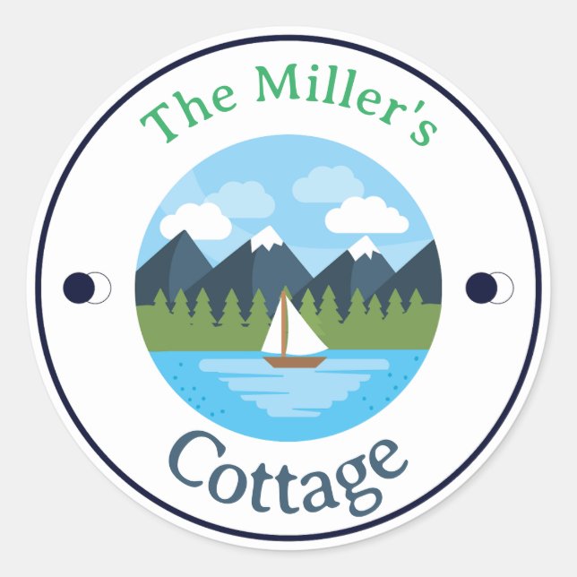 Adesivo DIVERTIDO! Sticker - Algodão - Personalizado - Adi (Frente)