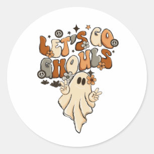 Adesivo Divertidos Adoráveis Vamos Lá Espíritos de Hallowe