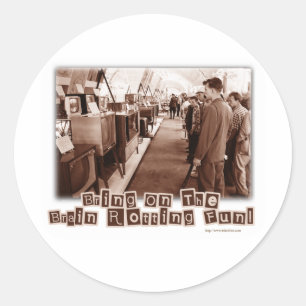 Adesivo Divertimento Rotting do cérebro!