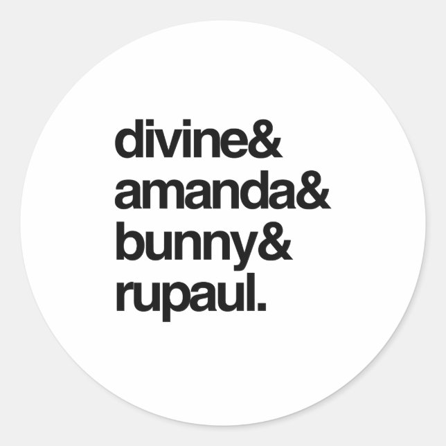 Adesivo Divina Amanda Bunny e Ru (Frente)