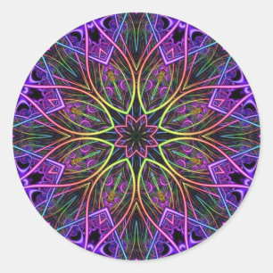 Adesivo Divine Spark Kaleidoscope Mandala