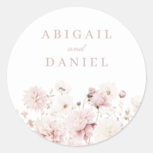 Adesivo Divino Elegância: Casamento Floral do Jardim de Bl