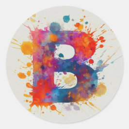 Adesivo Divisão B da Aquarela