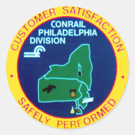 Adesivo Divisão ConRail Philadelphia