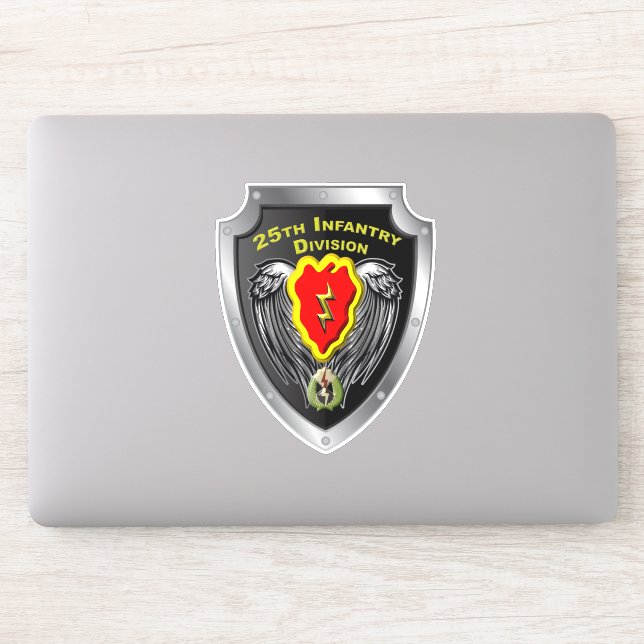 Adesivo Divisão de Infantaria 25 "Relâmpago Trópico" (Computador)