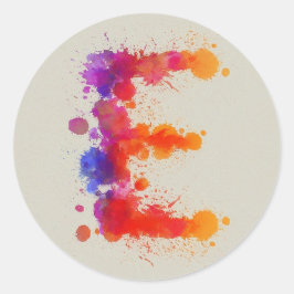 Adesivo Divisão E da Aquarela