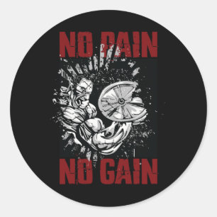 Adesivo Dizeres de musculação e camisetas de ginásio para